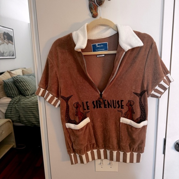 TOMBOLO 'Le Sirenuse' Half-Zip Cabana - Picture 4 of 6